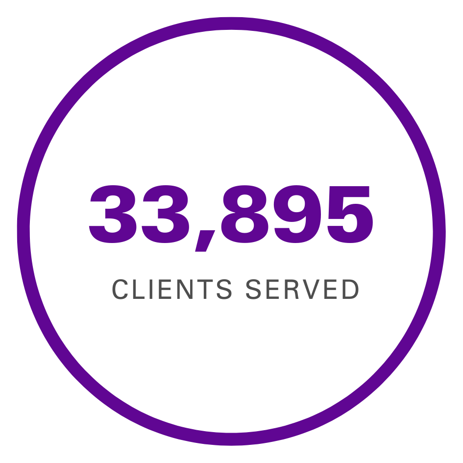 33,895 clients served